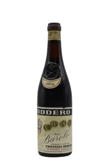 1964 Oddero Barolo bottle