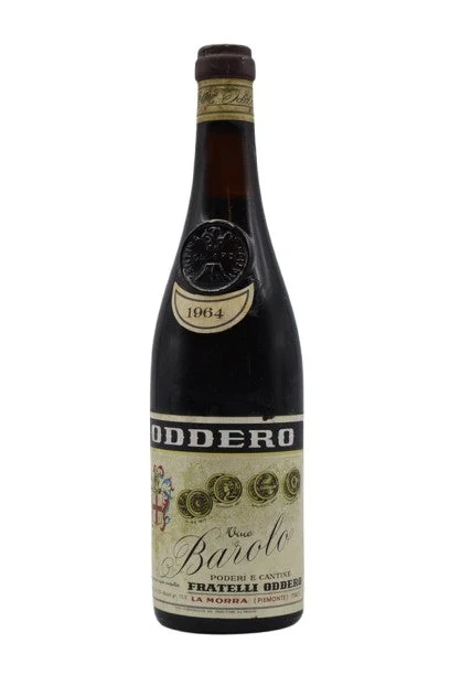 1964 Oddero Barolo bottle